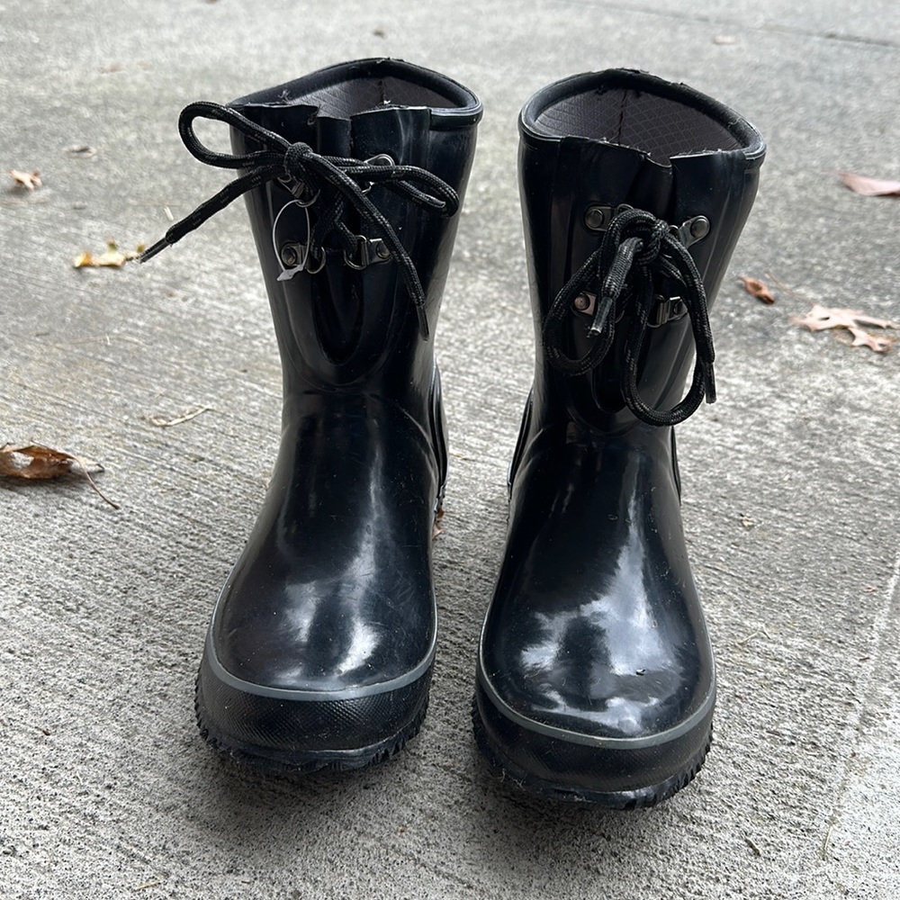 Bogs Black Women's Winter Rain Boots